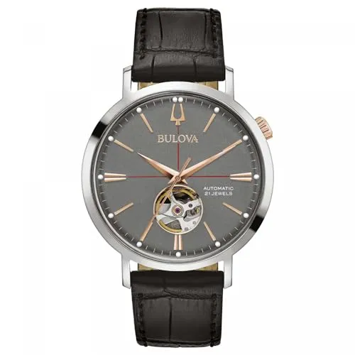 Bullova 98A187 Schwarz graue Uhr