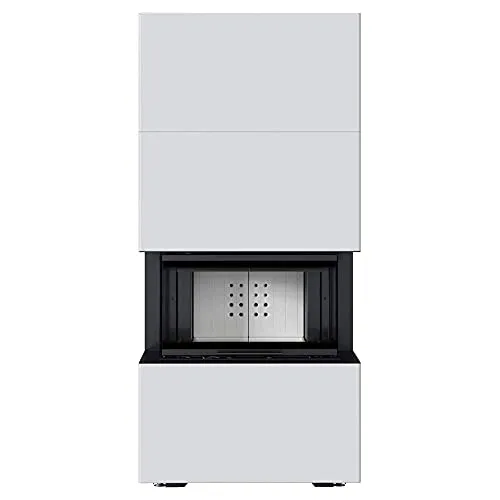 Kamineinsatz NBC/EASY BOX 7 kW Ø 160 Bausatz Bianco von Kratki