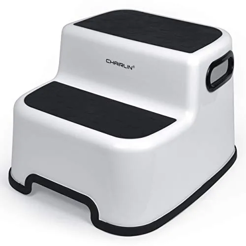 Tritthocker Schwarz von CHAIRLIN