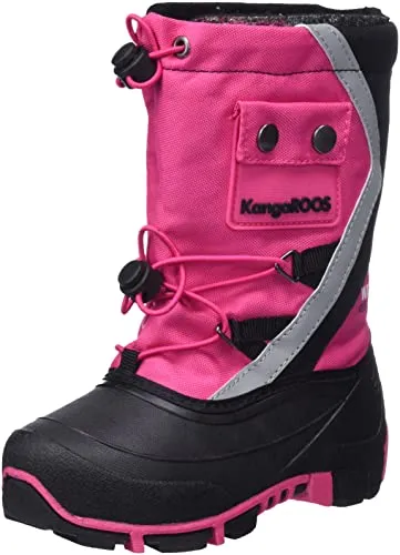 KangaRoos Kanga-Bean III Kinderschuhe Mädchen Stiefel wasserdicht - Wasserdichte Gummistiefel für Mädchen, mit warmem, herausnehmbarem Thermofutter und optimalem Halt dank stark profilierter Sohle – perfekt für Winterabenteuer!