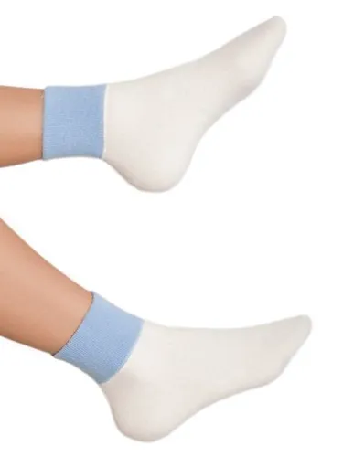 Medima Wärmesocke (Fußwärmer) weiss/aqua Damem von Medima