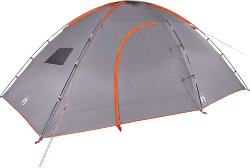 vidaXL Campingzelt für 8 Personen - Wasserdicht und Praktisch - Zelt für 8 Personen, wasserdicht mit versiegelten Nähten und einfachem Auf- und Abbau. Ideal für Campingabenteuer, inklusive praktischem E-Anschluss für Stromzugang.