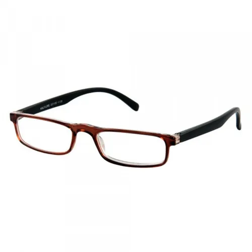 Halbbrille Half-Line Braun-Schwarz (+1,0 dpt)