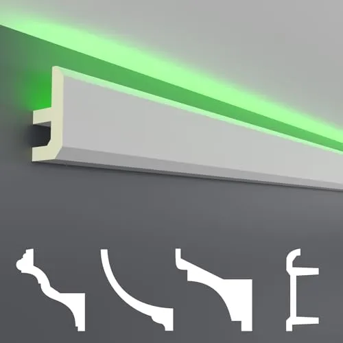 HEXIM LED Stuckleisten Muster