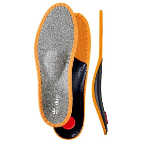pedag Sneaker Magic Step Einlegesohle mit Memory Schaum – super Laufgefühl | polstert deinen Fuß individuell | Fußbett gibt Fuß, Knöchel & Kniegelenken Halt | Frottee nimmt Fußfeuchte auf