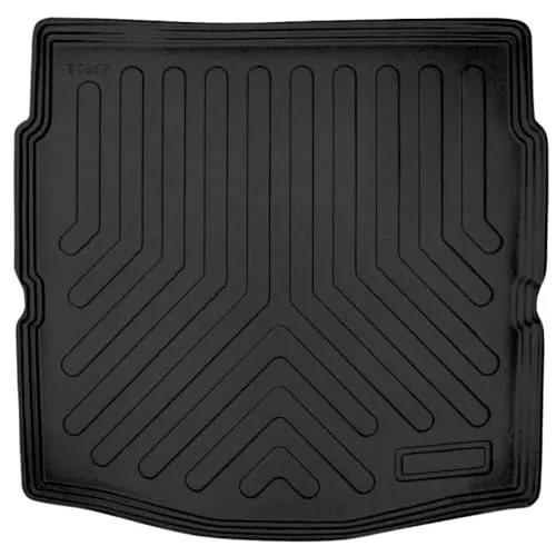 Trimak Passgenau 3D Untere Kofferraumwanne Kompatibel mit Opel Grandland 2.Gen ab 2024 EV & Hybrid Kofferraummatte Schutzmatte Auto Zubehör Antirutschmatte Kantenschutz TPE Gummi Dauerhaft Schwarz