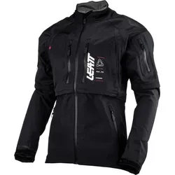 Leatt 4.5 HydraDri Motocross Jacke 2XL, schwarz - Wasserdichte und atmungsaktive Motorradjacke mit HydraDri EVO-Membran, ideal für maximale Bewegungsfreiheit beim Fahren.