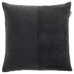 Musterring Zierkissenhülle Anthrazit 45x45 cm - Moderne Kissenhülle aus hochwertigem Bouclestoff, Oeko-Tex® Standard 100, pflegeleicht und ideal für stilvolle Akzente in jedem Raum.