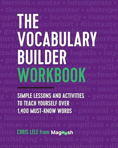 Produktbild The Vocabulary Builder Workbook: Simple Lessons and Activities to Teach Yourself Over 1,400 Must-Know Words