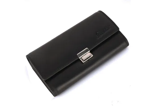 Benthill Geldbörse Kellner - Echt Leder mit RFID Schutz - Geldbörsen für Kellner, aus echtem Rindsleder mit RFID Schutz, ideal für sicheres Aufbewahren von Karten und Bargeld.