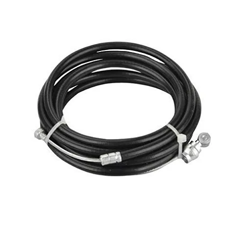 Fischer Bremszug-Set für Hinterrad, Schwarz, Stahl, 5 mm, 160 cm