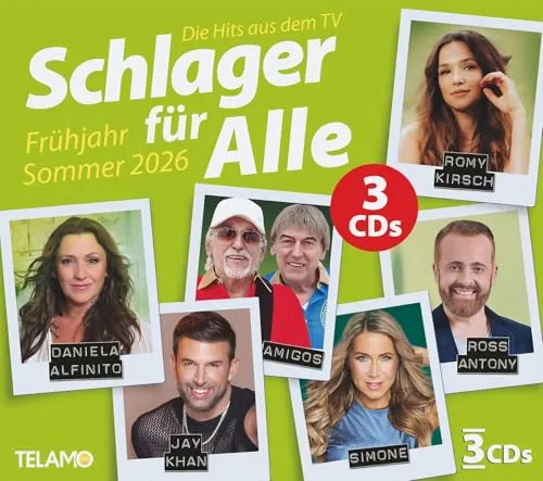 Schlager für Alle - Frühjahr/Sommer 2026 (3CD) - Entdecken Sie die neuesten Hits der Saison mit