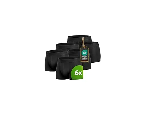 Kemes Boxershorts Herren Baumwolle 6er Pack Ohne kratzenden Zettel Unterhosen Männer Unterwäsche(Gr. S - XXL)
