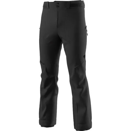 Dynafit Ridge Dynastretch Pant - Skitourenhose für Herren - Fahrradbekleidung - Atmungsaktive, winddichte Tourenhose in Schwarz, Größe M; ideal für Skitouren mit Stretch-Eigenschaften und Belüftungsreißverschluss.