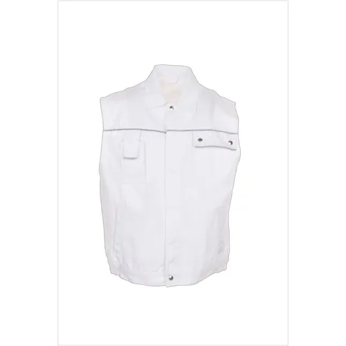 Arbeitsweste 2162 in reinweiß, Größe 2XL - Ideal für Profis - Arbeits- & Schutzkleidung, strapazierfähige Berufsweste 2162 in reinweiß, Größe 2XL, bietet optimalen Tragekomfort und Funktionalität für alle Arbeitsbereiche.