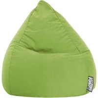 SITTING POINT only by MAGMA BeanBag Easy L - Bequemer Sitzsack für Jung und Alt - Stilvolle Hocker, ergonomische Tropfenform für individuellen Sitzkomfort, waschbare Hülle und Made in Germany – ideal für Wohnzimmer, Kinderzimmer oder Büro.