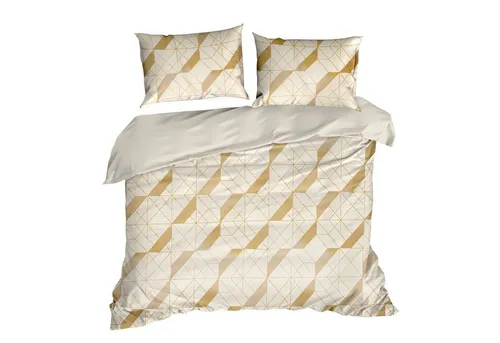 Design91 Bettwäsche Mikrofaser, 3 TLG Bettwäschegarnitur 140x200 160x200 200x220 Wendebettwäsche