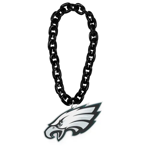 NFL Philadelphia Eagles FanChain Kette FanFave Chain 3D Big Logo 847624083008