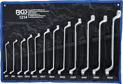 Produktbild BGS Doppelringschlüssel-Satz 12-teilig, DIN 838