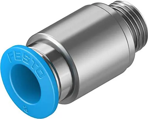 Produktbild QS-G1/8-8-I (186109) Steckverschraubung Baugröße:Standard Nennweite:5,3mm Einbaulage:beliebig