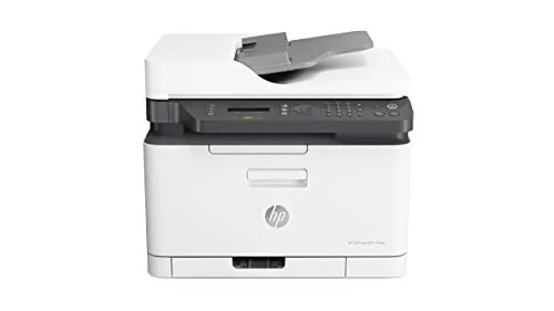 HP Color Laser MFP 179fwg Multifunktionsdrucker - 4-in-1 Farblaserdrucker mit WLAN, ideal für schnelles Drucken, Scannen, Kopieren und Faxen. Bis zu 18 S./Min, kompakt und energieeffizient.