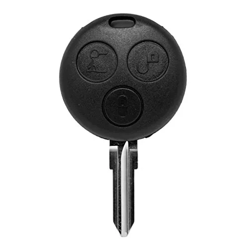 Auto Schlüssel Funk Fernbedienung 1x Gehäuse + 1x Rohling + 1x passende Schraube für SMART