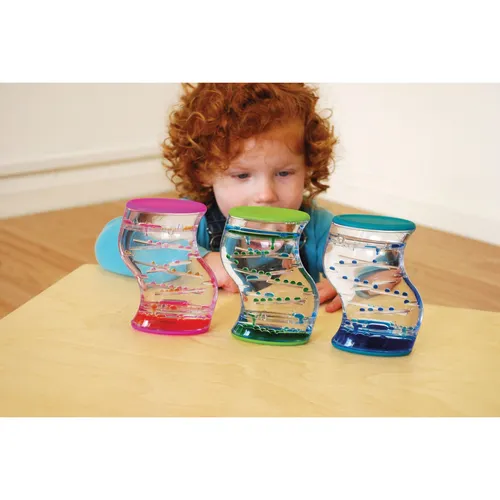 EDUPLAY Lernspielzeug Tropfenzickzack bunt - mehrfarbiges Kunststoffspielzeug, fördert die motorischen Fähigkeiten für Kinder ab 3 Jahren