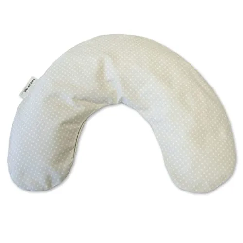 Theraline Bezug für Nackenkissen mittel Punkte beige
