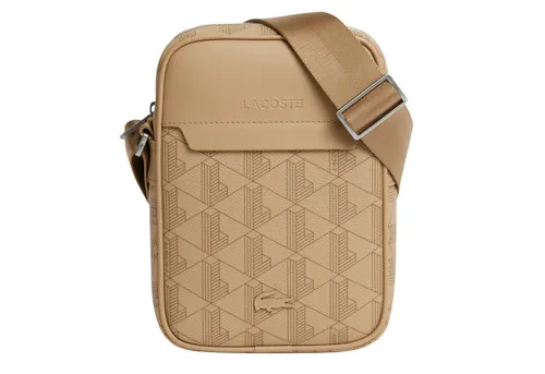 Lacoste The Blend Mini Bag Umhängetasche 16 cm - stilvoll und praktisch in Braun - Die Lacoste The Blend Mini Bag Umhängetasche in Braun bietet elegantes Design und ausreichend Platz für Ihre Essentials. Perfekt für jeden Anlass.