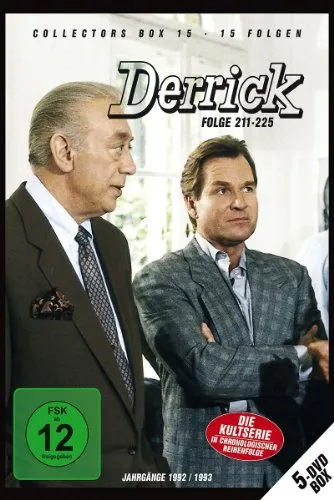 Derrick - Collector's Box 15 [5 DVDs] - Filme, mit 5 DVDs der beliebten Krimiserie, ideal für Sammler und Fans von spannenden Geschichten.