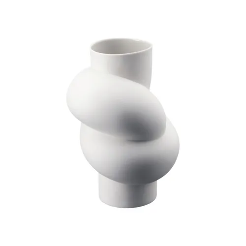 Rosenthal studio-line Vase Knoten Weiß 25cm in weiß von Rosenthal