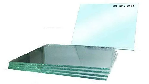 Stück Schweißschutzglas/Vorsatzgläser 90 x 110mm 1Stück hell/klar 5