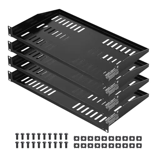 VEVOR 1U Server-Rack-Regal 4 Stk. von Vevor
