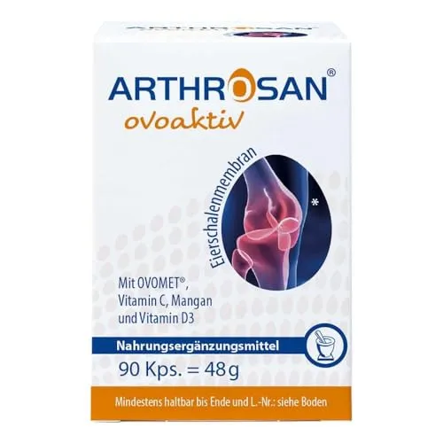 ARTHROSAN ovoaktiv Eierschalenmembran Kapseln, 90 Stück