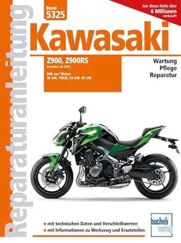 Kawasaki Z900/Z900RS Reparaturanleitungen von Bucheli Verlag