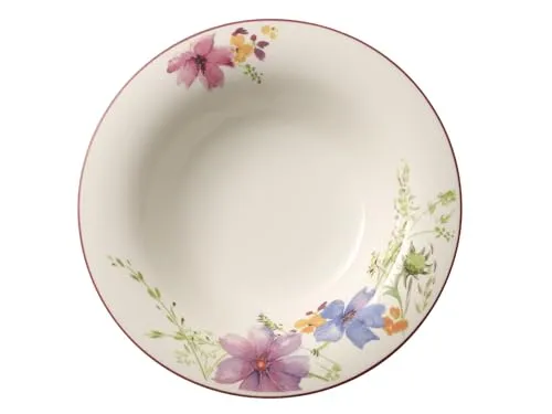 Villeroy & Boch Suppenteller Mariefleur Basic in pink von Villeroy & Boch