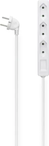 Hama 223020 SDL 3F 2,5M/BS/W