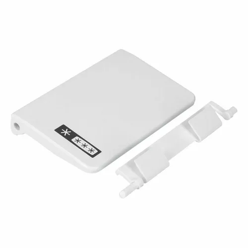 Türgriff kompatibel mit Liebherr 9590224 Mit Feder für Innenraumtüre Kühlschrank