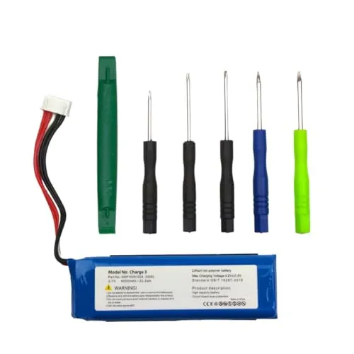 Akku-King Akku kompatibel mit JBL GSP1029102A - Li-Polymer 6000mAh - für JBL Charge 3 2016, Charge 3 Version 2016, Version:Version 2