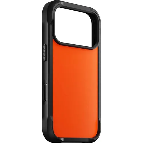 Nomad Rugged Case für iPhone 17 Pro - Orange - Handyhülle mit robustem Fallschutz und MagSafe-Funktionalität, ideal für Outdoor-Abenteuer und optimalen Schutz Ihres iPhone 17 Pro.