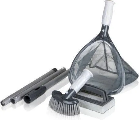 Gre Spa Kit Reinigungsset für Whirlpools - Vollständiges Reinigungsset für Whirlpools, inklusive Bürste, Laubsauger und Filterreinigungswerkzeug. Ideal für eine gründliche Pflege und einfache Handhabung.