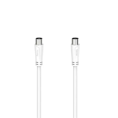 Hama - Antennenkabel, f. Coax, Stecker - f. Coax, Damen, 10,0 m, 90 dB