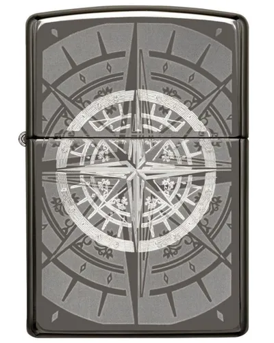 Zippo Feuerzeug 29232 Compass Black Ice Limitierte Auflage Herren  Mehrfarbig