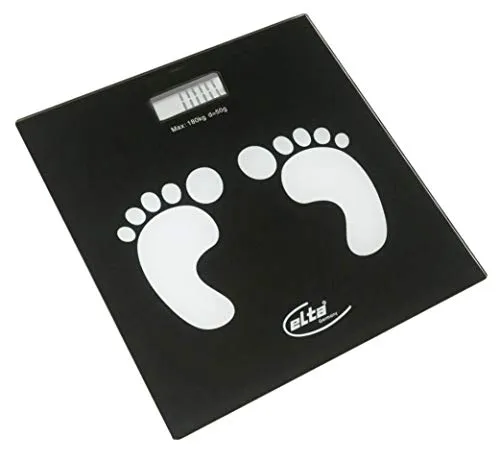 ELTA 4260427672525 Digitale Personenwaage, 1200 g, schwarz