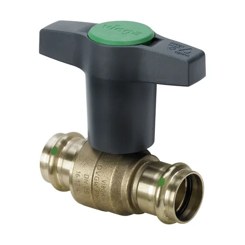 Easytop Kugelhahn 42 mm Gunmetal von Viega