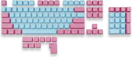 Mountain Quartz A Backlit Keycap Set - Tastenkappen Set für US-ANSI und ISO Layout, aus hochwertigem PBT mit lichtdurchlässiger Double-Shot Beschriftung für beeindruckende RGB-Effekte.