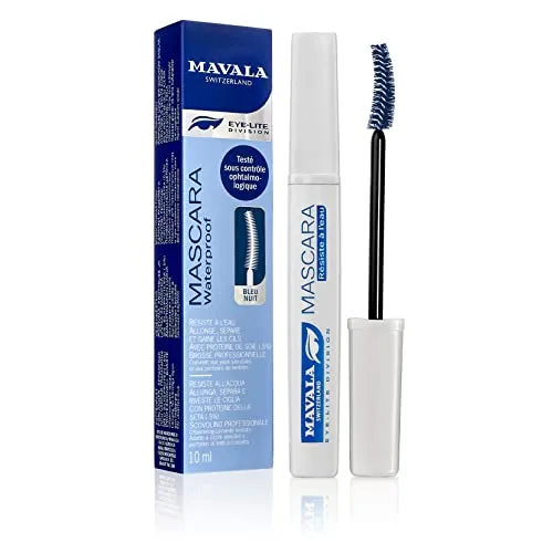 Produktbild MASCARA Waterproof Bleu Minuit/Marine 10 ml