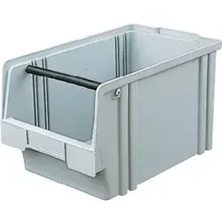 LA-KA-PE Sichtlagerkasten LK 1A grau 500/450x300x230 mm