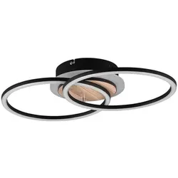 Reality Leuchten LED Deckenleuchte GIRO 25W - dimmbar mit Fernbedienung - Lampen mit Memoryfunktion und Nachtlicht, Farbwechsel zwischen warm- und kaltweiß, ideal für stimmungsvolle Beleuchtung im Innenbereich.