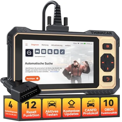 ThinkScan 662 OBD2 Diagnosegerät – 4 Systemdiagnosen & 12 Reset-Funktionen